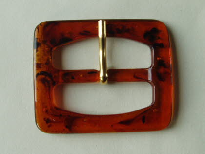 50mm 8 Faux Tortoiseshell Full Buckle