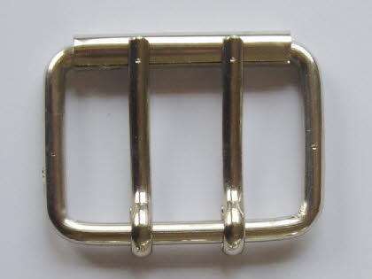 50mm 3 Double Prong Roller Buckle