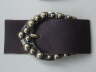 Antique Brass Look Bobble Buckle shown on 43mm Belt Strap �12.50