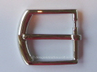 Bright Silver Colour Belt Buckle 35mm b