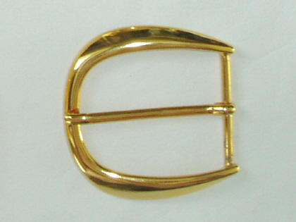 L - Obi Belt Buckle 40mm Bright Gold Colour