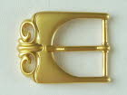 P - Obi Belt Buckle 40mm Brushed Gold Colour