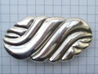 Silver Colour Shell Buckle