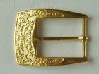H - Obi Belt Buckle 40mm Gold Colour